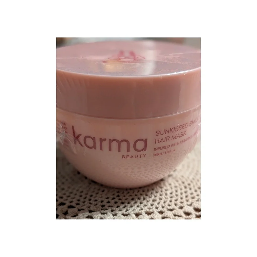 NEW Karma Beauty Sunkissed Smoothie Hair Mask Keratin Argan Oil 8.8oz sealed